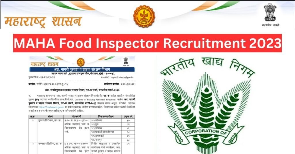 Maha Food Inspector Recruitment Apply For Group C Posts