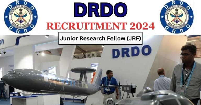DRDO Recruitment 2024 Apply for JRF Posts