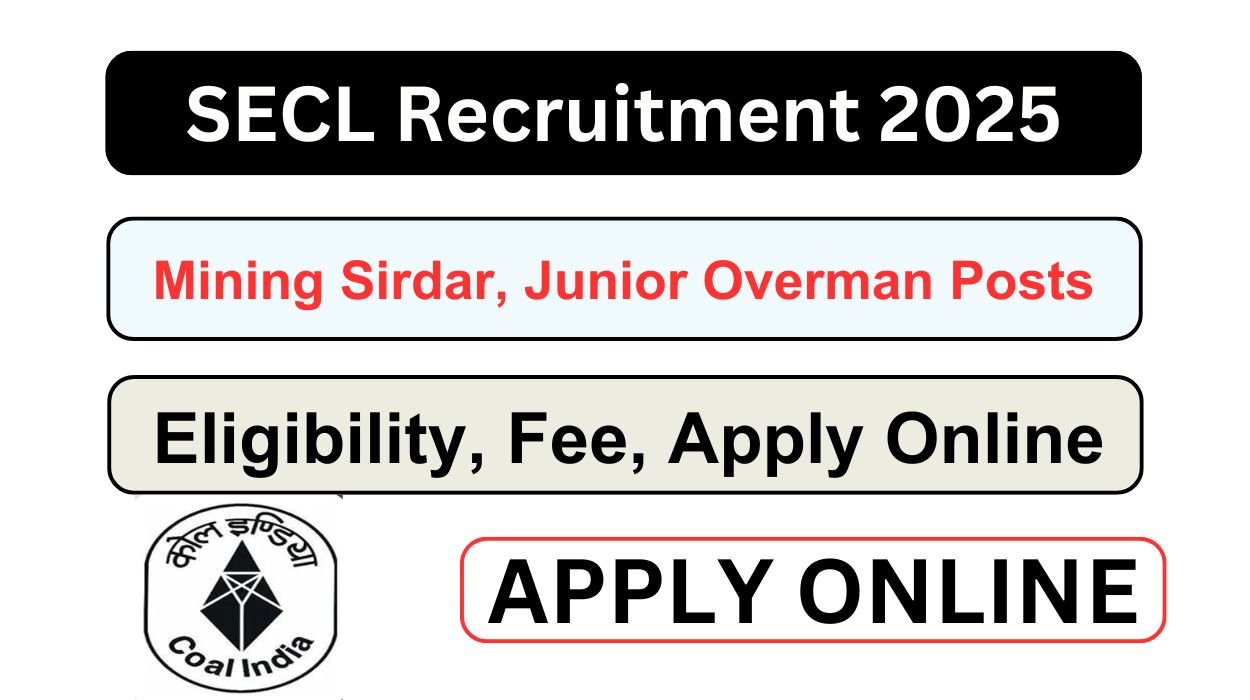 SECL Recruitment 2025