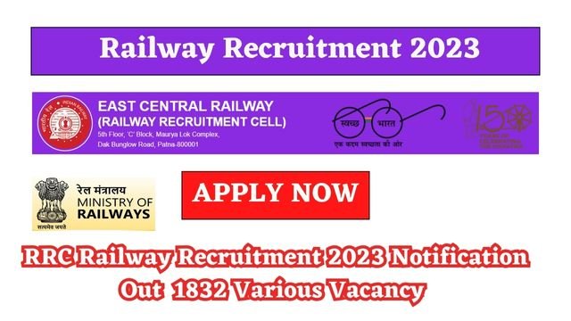 RRC Railway Recruitment 2023