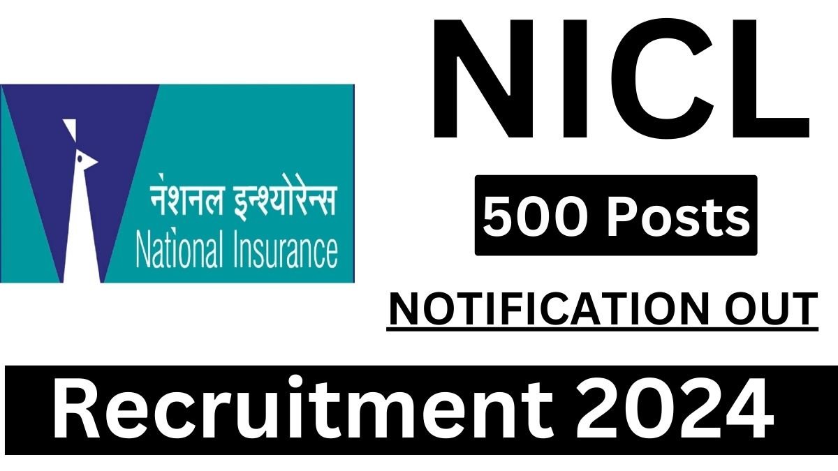 NICL Recruitment 2024 Notification for Assistant Posts