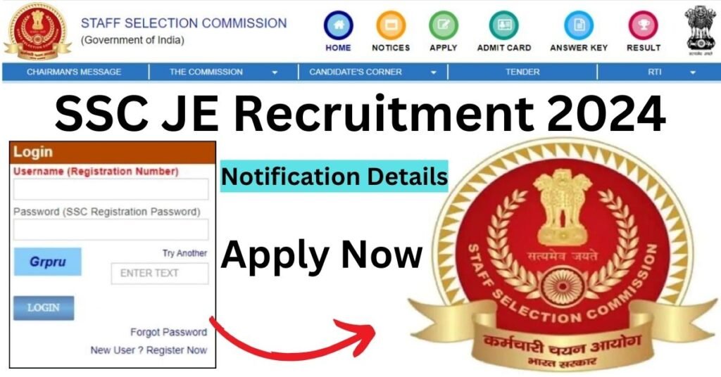 SSC JE Recruitment 2024 Junior Engineer Notification Pdf Release   Ssc Je Recruitment 2024 1024x536 