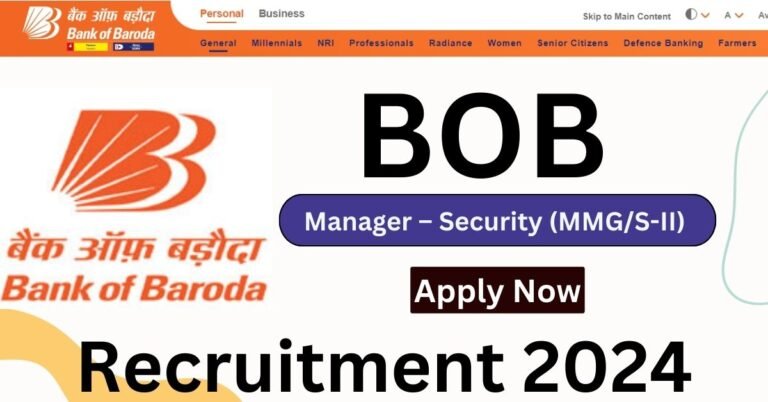 BOB Recruitment 2024 Apply for 38 Manager Posts