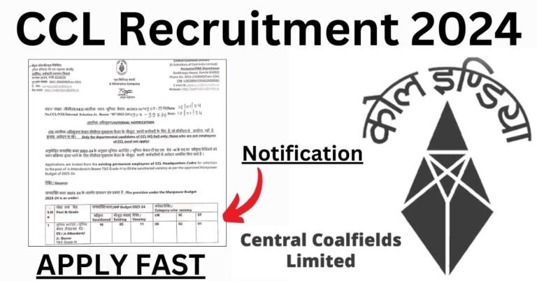 CCL Recruitment 2024