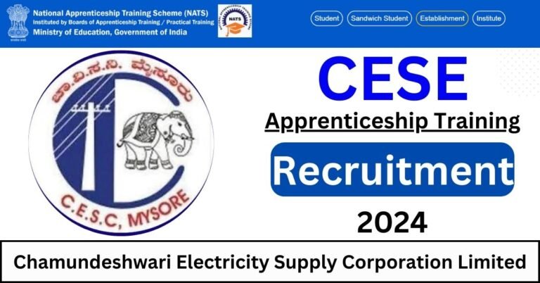 CESC Recruitment 2024 Notification Out 200 Apprenticeship Training Posts