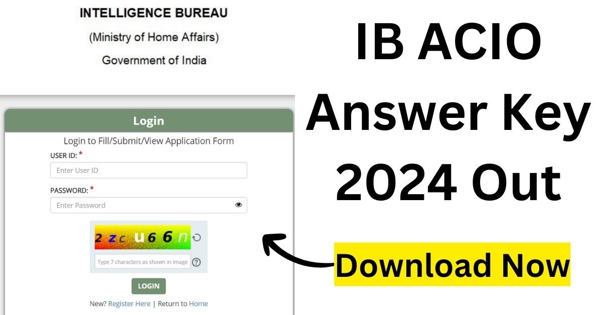 IB ACIO Executive Result 2024 Tier 1 Released Download mha.gov.in