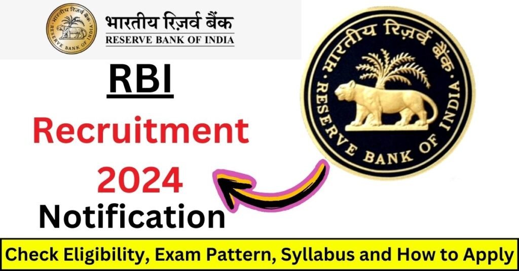 RBI Recruitment 2024 - Notification Out, Check Post, Qualification and ...