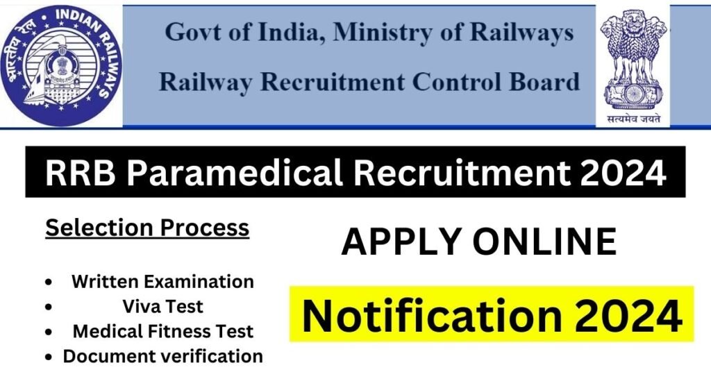 RRB Paramedical Recruitment 2024 Check Notification Qualifications   Rrb Paramedical Recruitment 2024 1 1024x536 