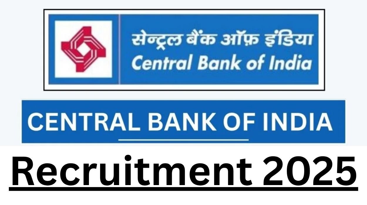 Central Bank of India Apprentice Recruitment 2025 Apply Here Check Exam Pattern, Syllabus PDF