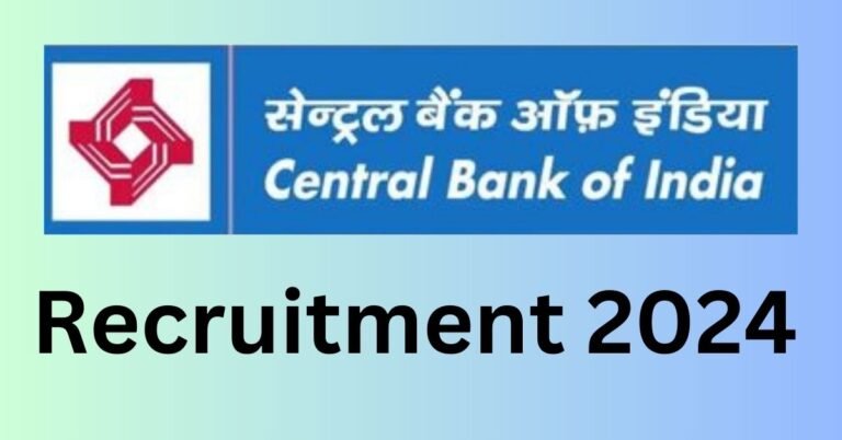 Central Bank of India Recruitment 2024 Apply For Various Faculty Posts