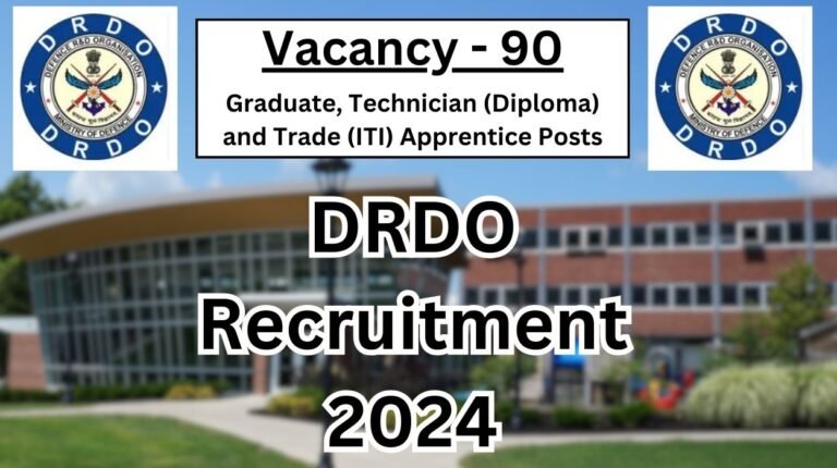 DRDO Recruitment 2024 Apply