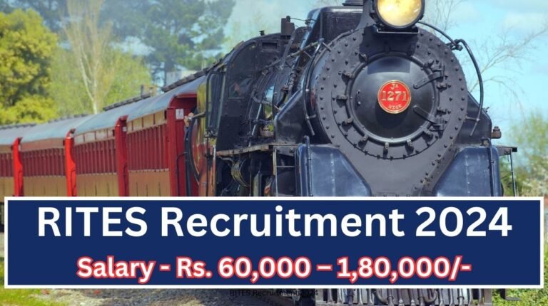 RITES Recruitment 2024 Apply for Manager Posts - Notification Out, Check Pay Scale, Selection Process and How to Apply