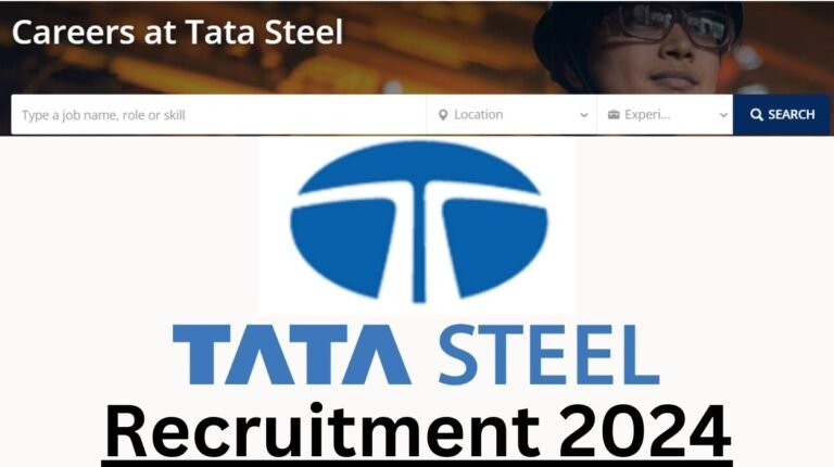 TATA Steel Recruitment 2024 Apply For Various Manager Posts