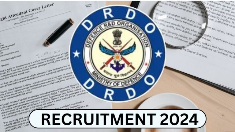 DRDO Recruitment 2024 for Technical Post Notification Out, Check Eligibility and How to Apply