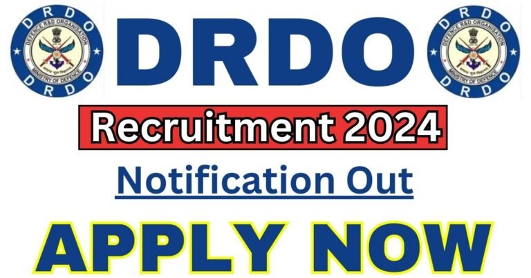 DRDO Recruitment 2024