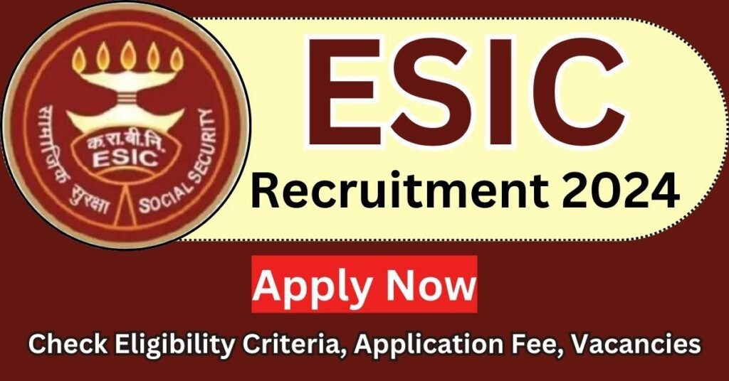 Esic Recruitment Apply For Senior Resident Posts Check Eligibility Criteria