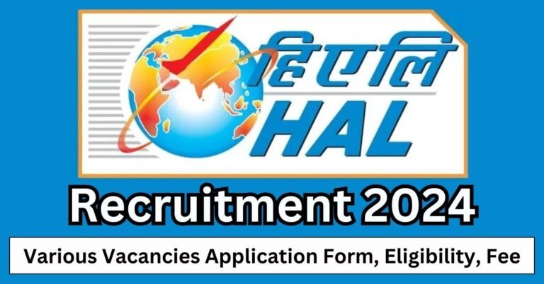 HAL Recruitment 2024 - Apply for 160 Technician Posts