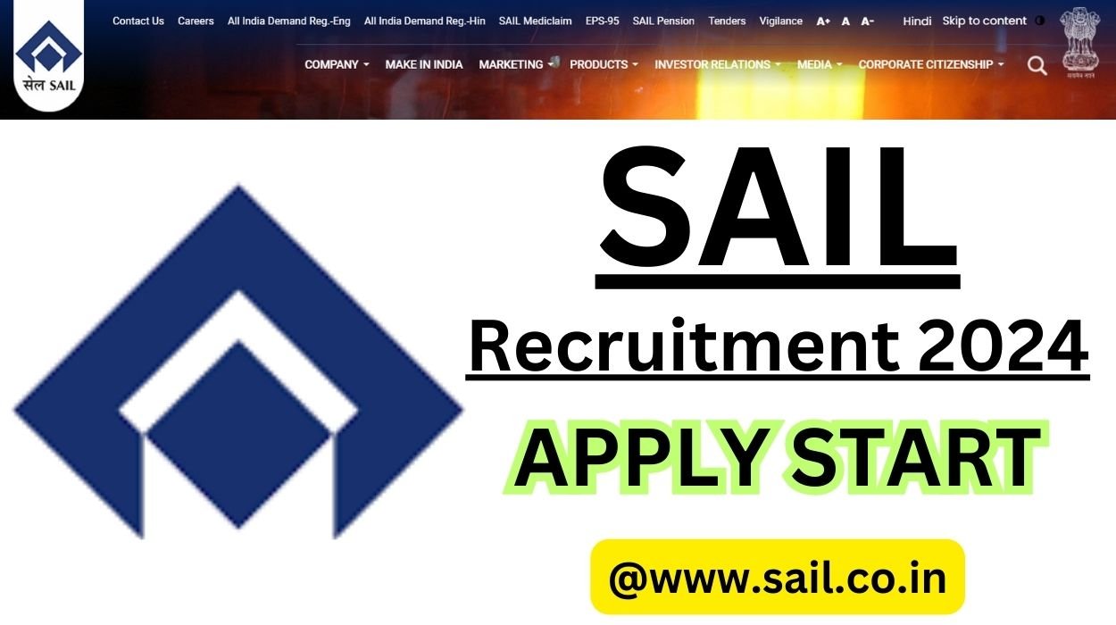 SAIL Recruitment 2024