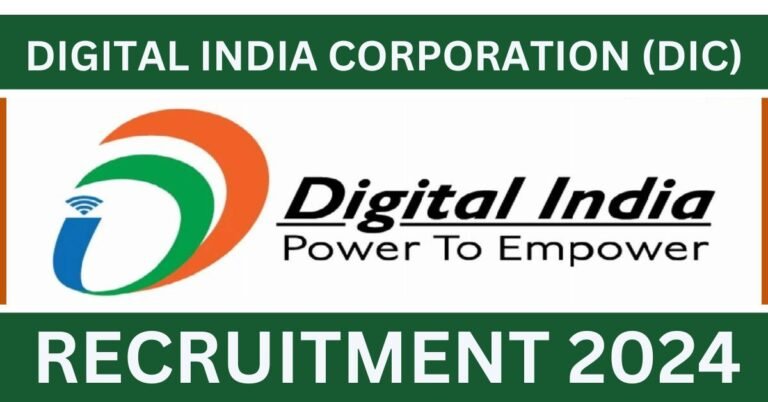 DIC Recruitment 2024 Apply for Executive Posts