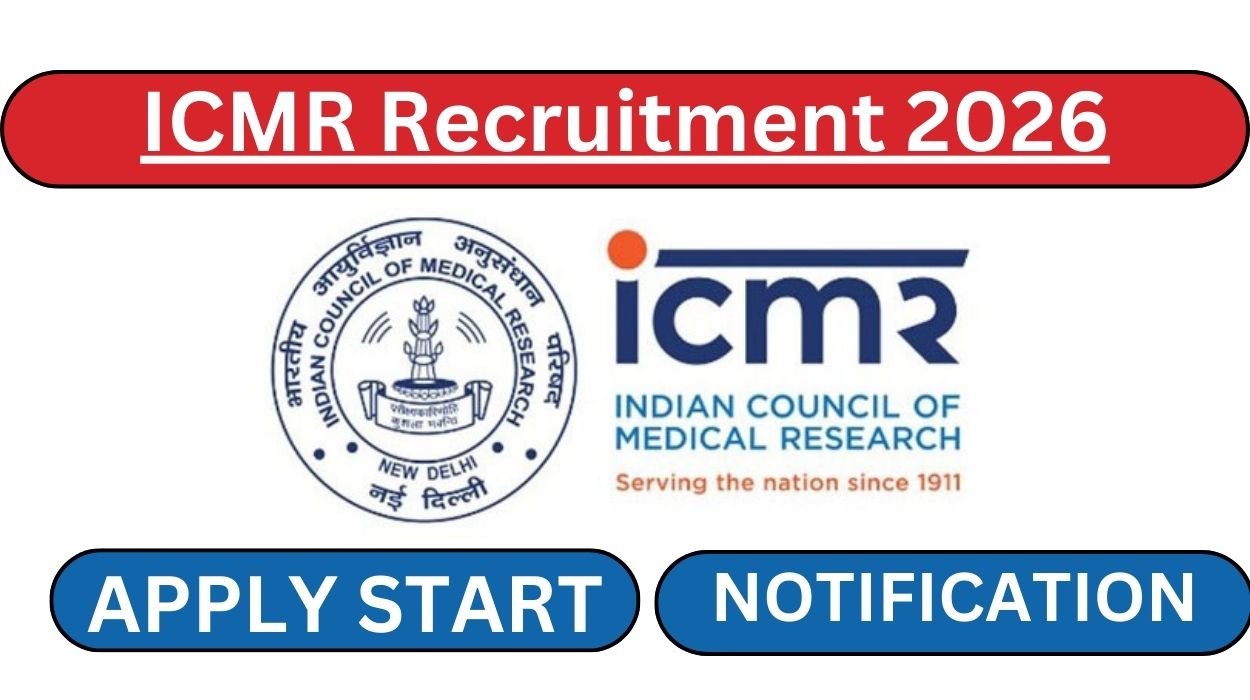 ICMR Recruitment 2026 Apply Online For Consultant Posts