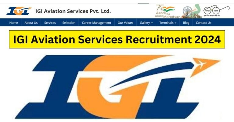 IGI Aviation Recruitment 2024 Notification for 1074 Posts