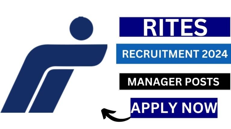 RITES Recruitment 2024