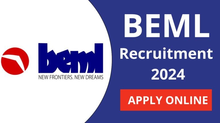 BEML Recruitment 2024
