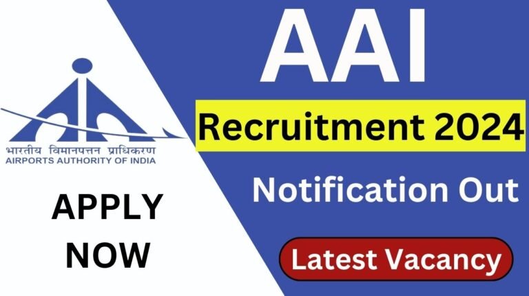 AAI Recruitment 2024 Apply For consultants Posts Notification Out