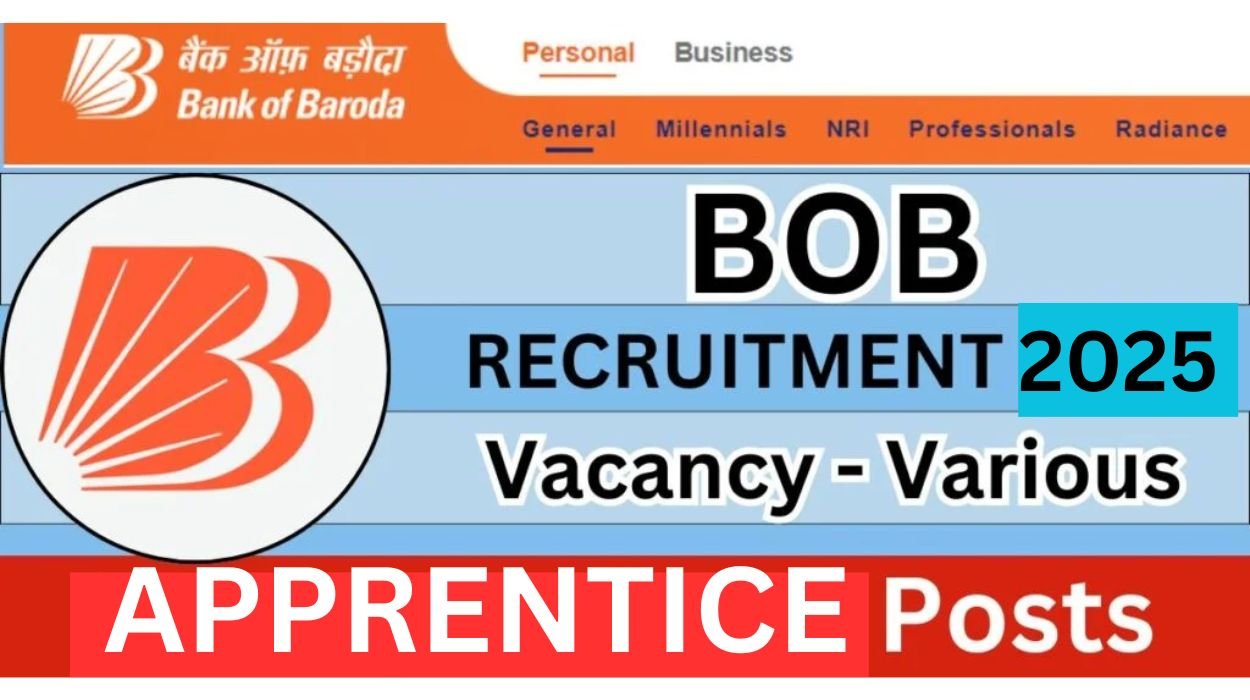BOB Recruitment 2025 Apply for 2700 Apprentice Posts