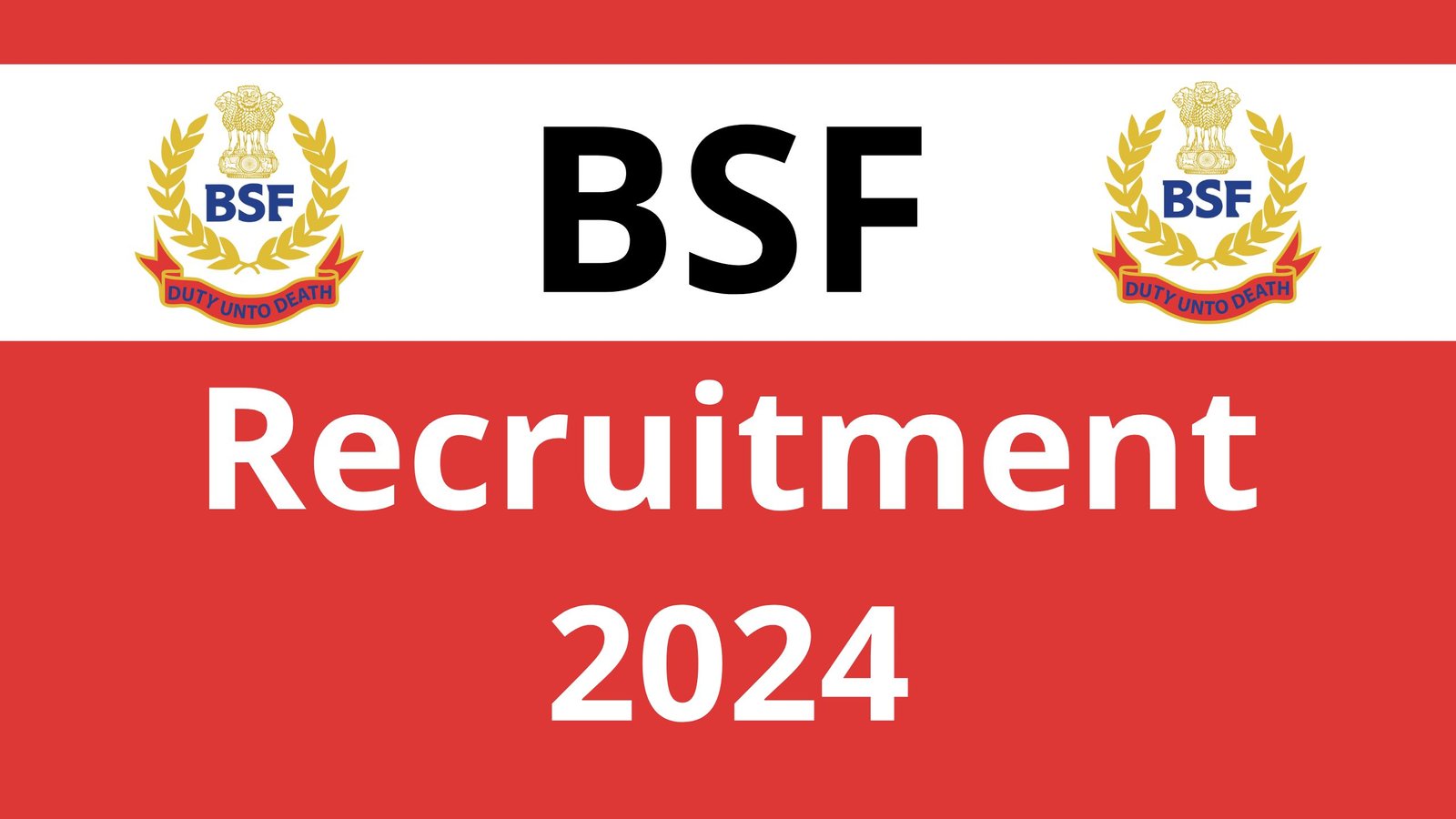 BSF ASI Recruitment 2024 Notification Out Apply For 243 Posts