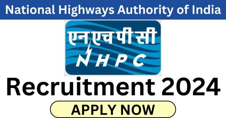 NHAI Recruitment 2024 Notification Out - Check Vacancy