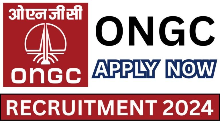 ONGC Recruitment 2024