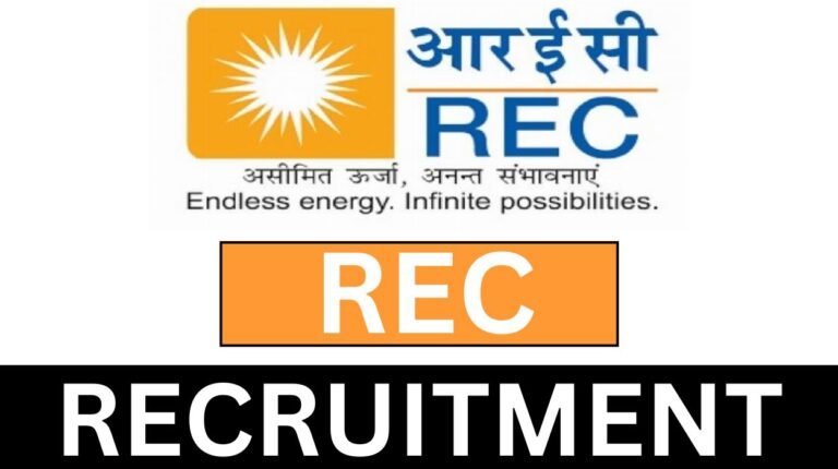 REC Recruitment 2024 Apply Online For Executive Vacancies