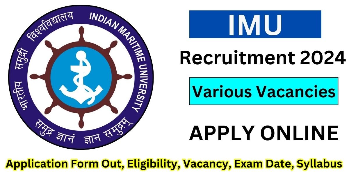 IMU Non Teaching Assistant and Assistant Finance Recruitment 2024 Apply for 27 Post