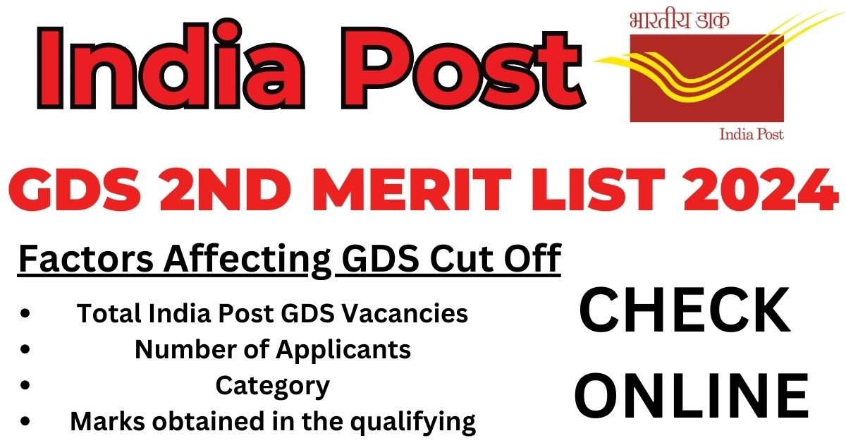 India Post Office GDS 2nd Merit List 2024 – Released