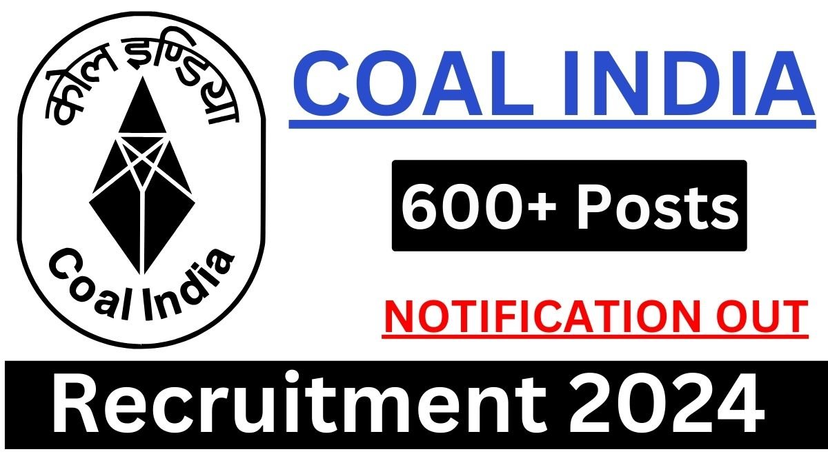 Coal India Recruitment 2024 Apply For Management Trainees Posts