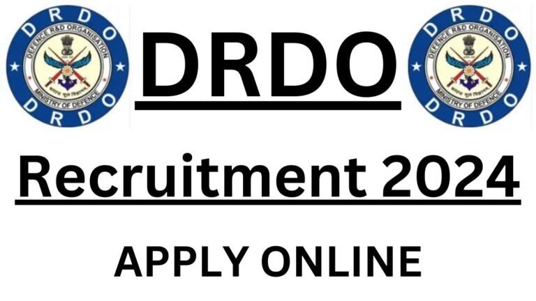 DRDO Recruitment 2024