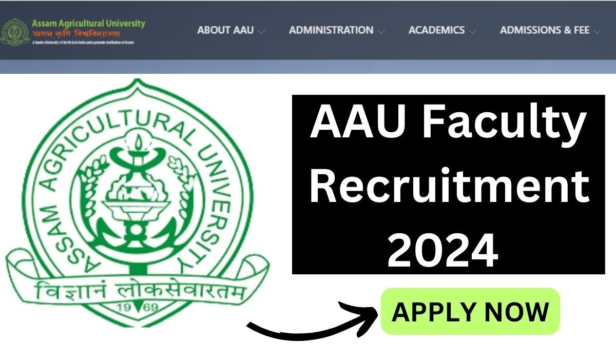 AAU Faculty Recruitment 2024