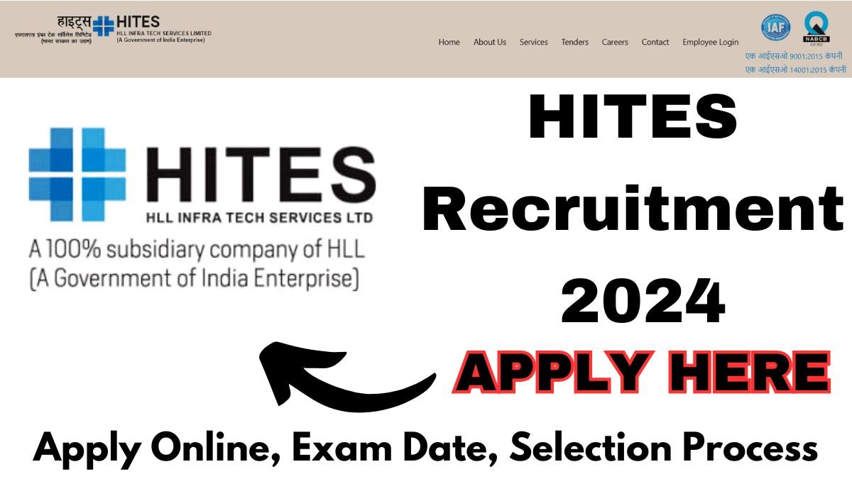 HITES Recruitment 2024 Apply For 46 Multiple Vacancies