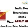 India Post Vacancy Notification 2024 Out - 10th Pass Apply Here