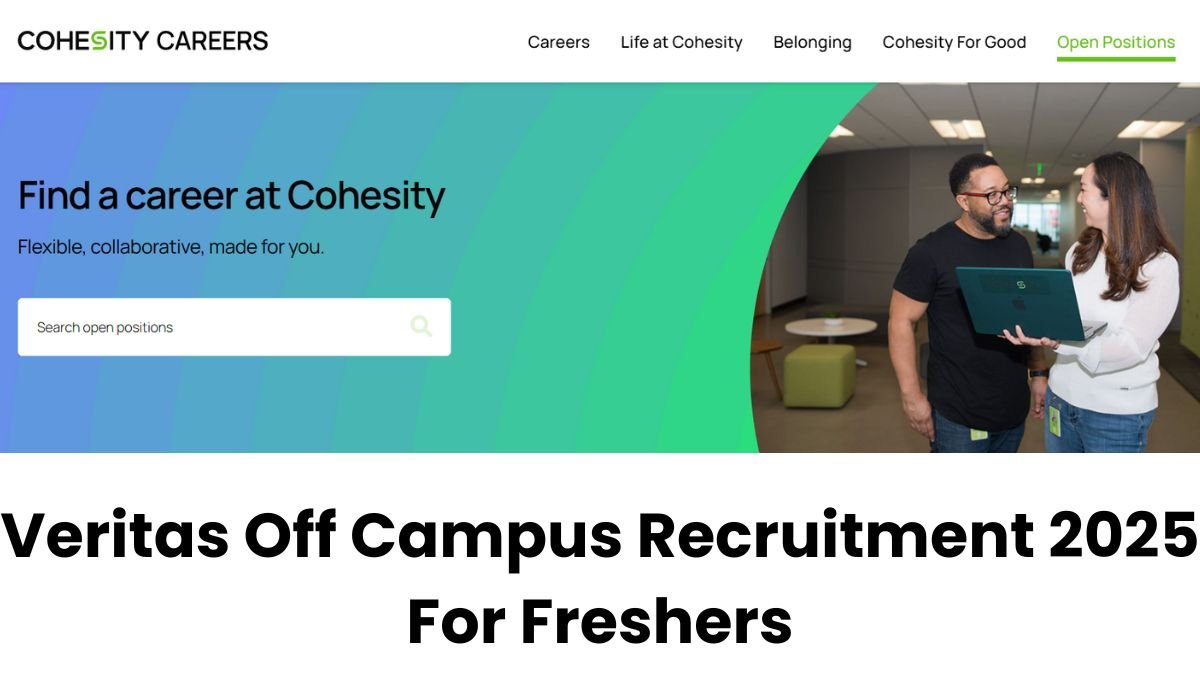 Veritas Off Campus Recruitment 2025 For Freshers