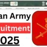 Indian Army Recruitment 2025