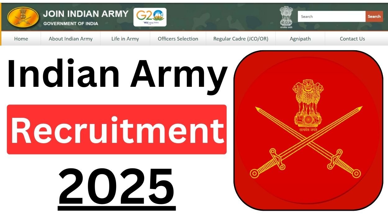 Indian Army Recruitment 2025 Apply Online For 381 SSC Tech Posts