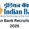 Indian Bank Recruitment 2025