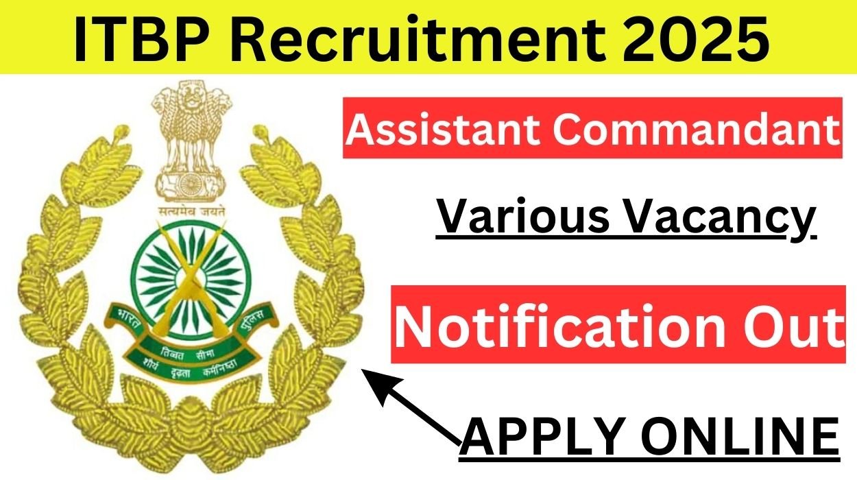 ITBP Recruitment 2025