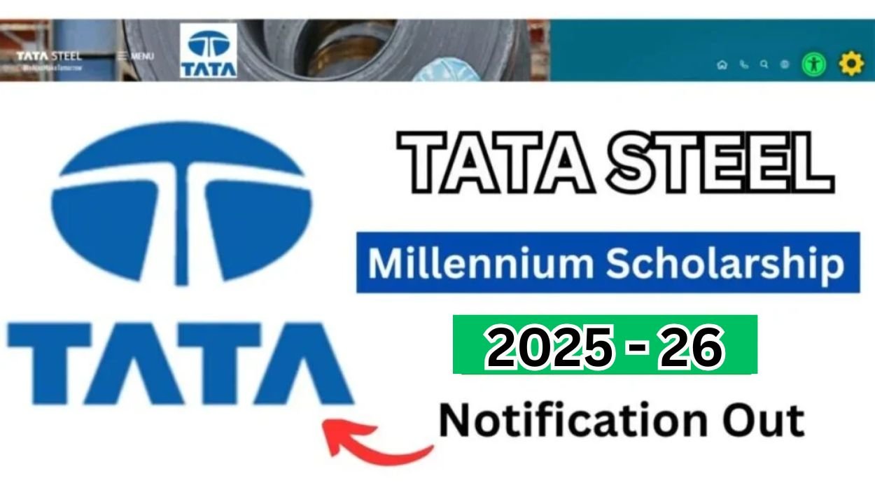 Tata Steel Millennium Scholarship 2025 – 26 Application Form, How to Apply