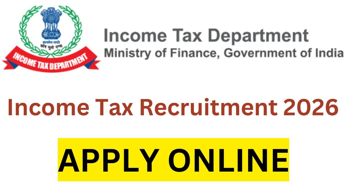 Income Tax Recruitment 2026 Notification Out Canteen Attendant Post Apply Here
