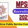 MPSC Recruitment 2025