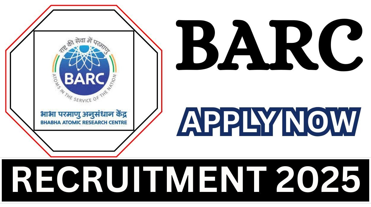 BARC Recruitment 2025 for 105 JRF Vacancies Apply Online