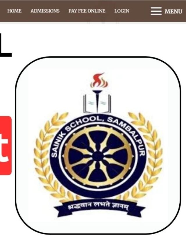 Sainik School Sambalpur Recruitment 2025